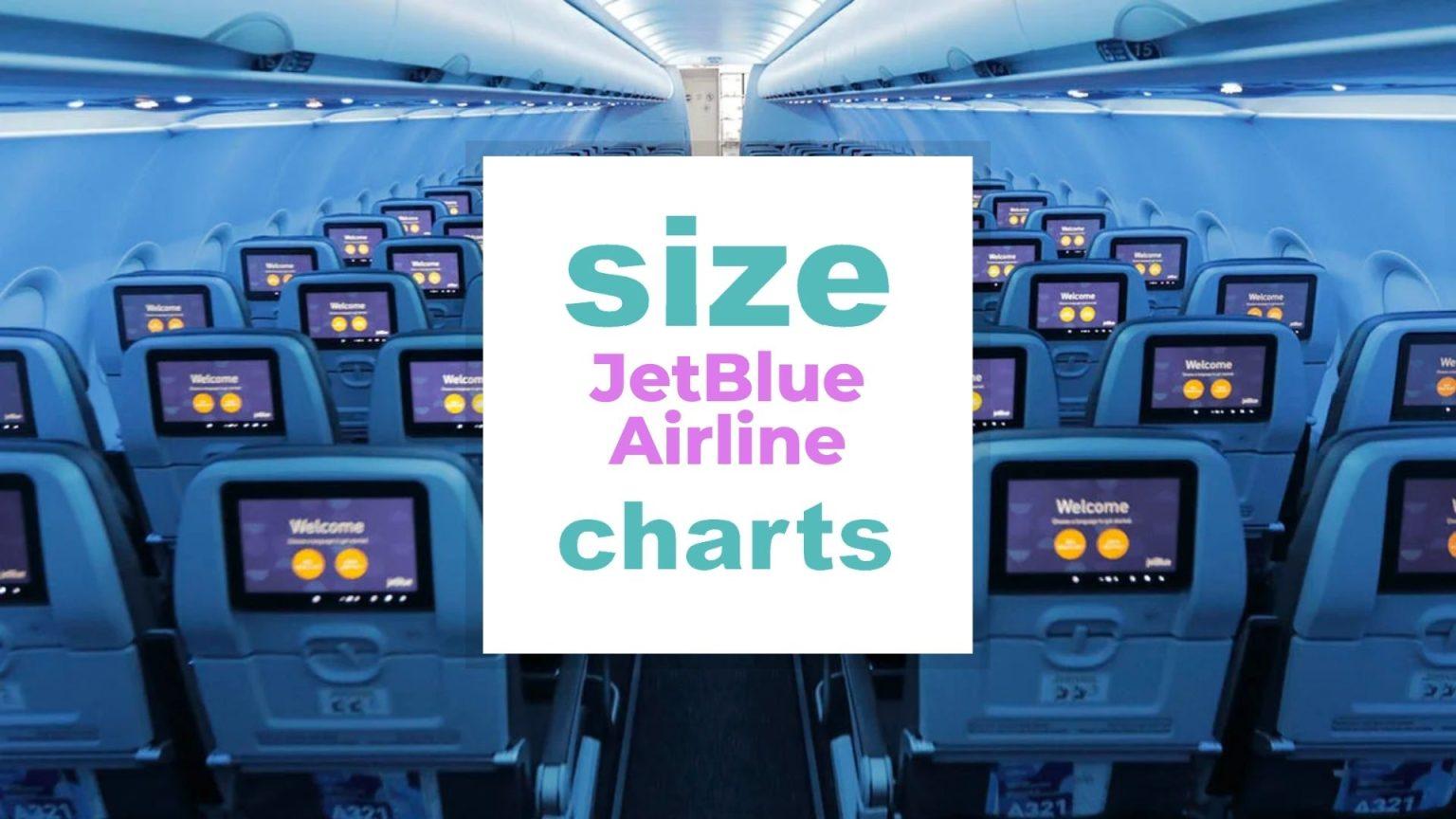 Jetblue Airline Sizes Luggage Seats Size Charts When Size