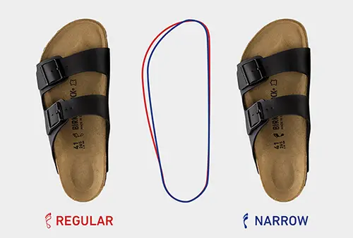 birkenstock narrow fit sandals