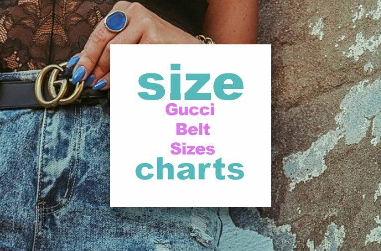 Men's Belt Size Chart to Find Your Belt Size When