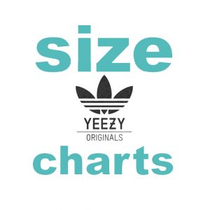 yeezy clay size chart