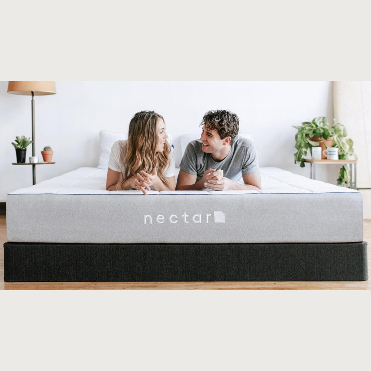 dimensions of nectar queen mattress