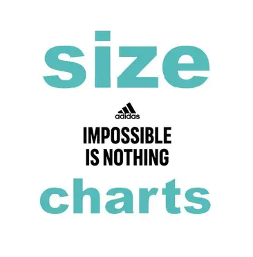 Adidas Size Chart for Women, and Kids - Size-Charts.com