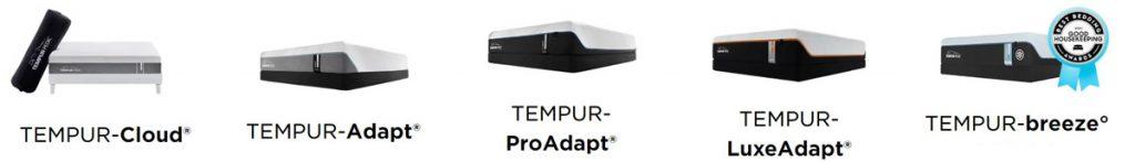 Compare-tempur-pedic-mattress-sizes