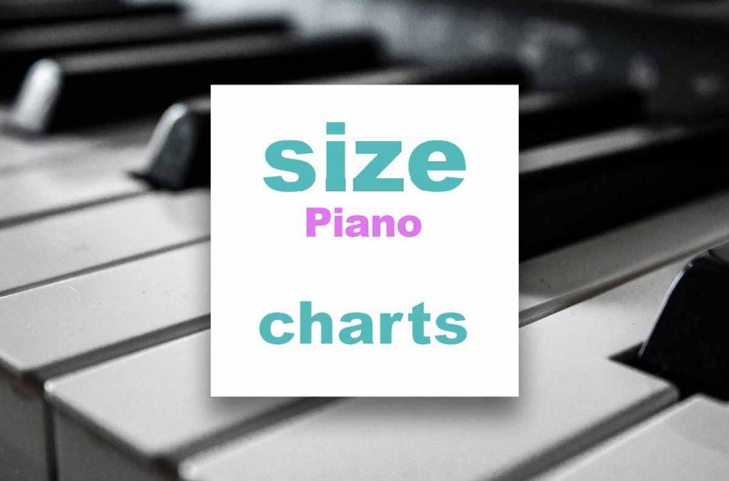 Piano Dimensions and size by type from vertical, grand to electric pianos