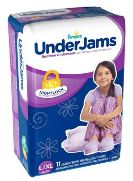 Pampers Overnight Diapers Sizes (Underjams)