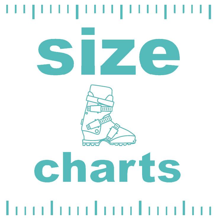 Ski Boots Size Chart Measurements And Fitting For Kids Men And Women