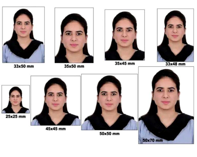 Example Of All Passport Photo Sizes 768x613 