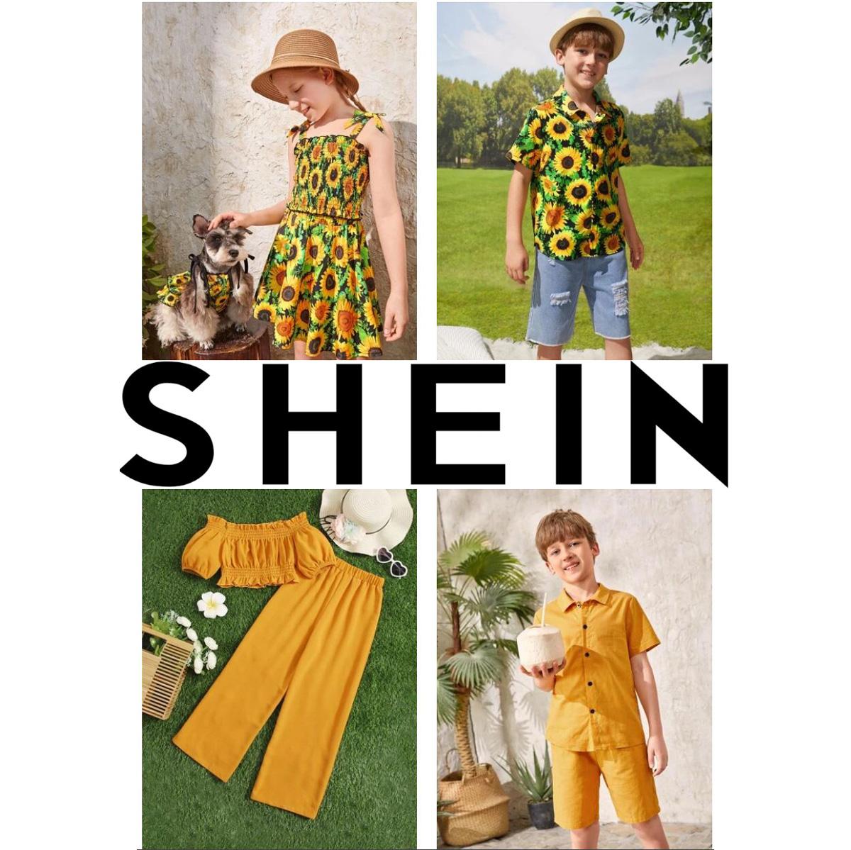 Shein Kids Size Charts for Apparel, Accessories and Shoes