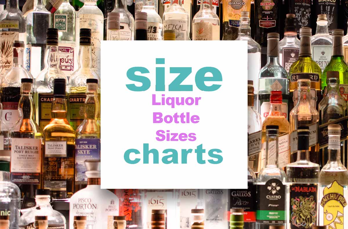 Liquor Bottle Size by Name & Volume What are the Different Sizes?