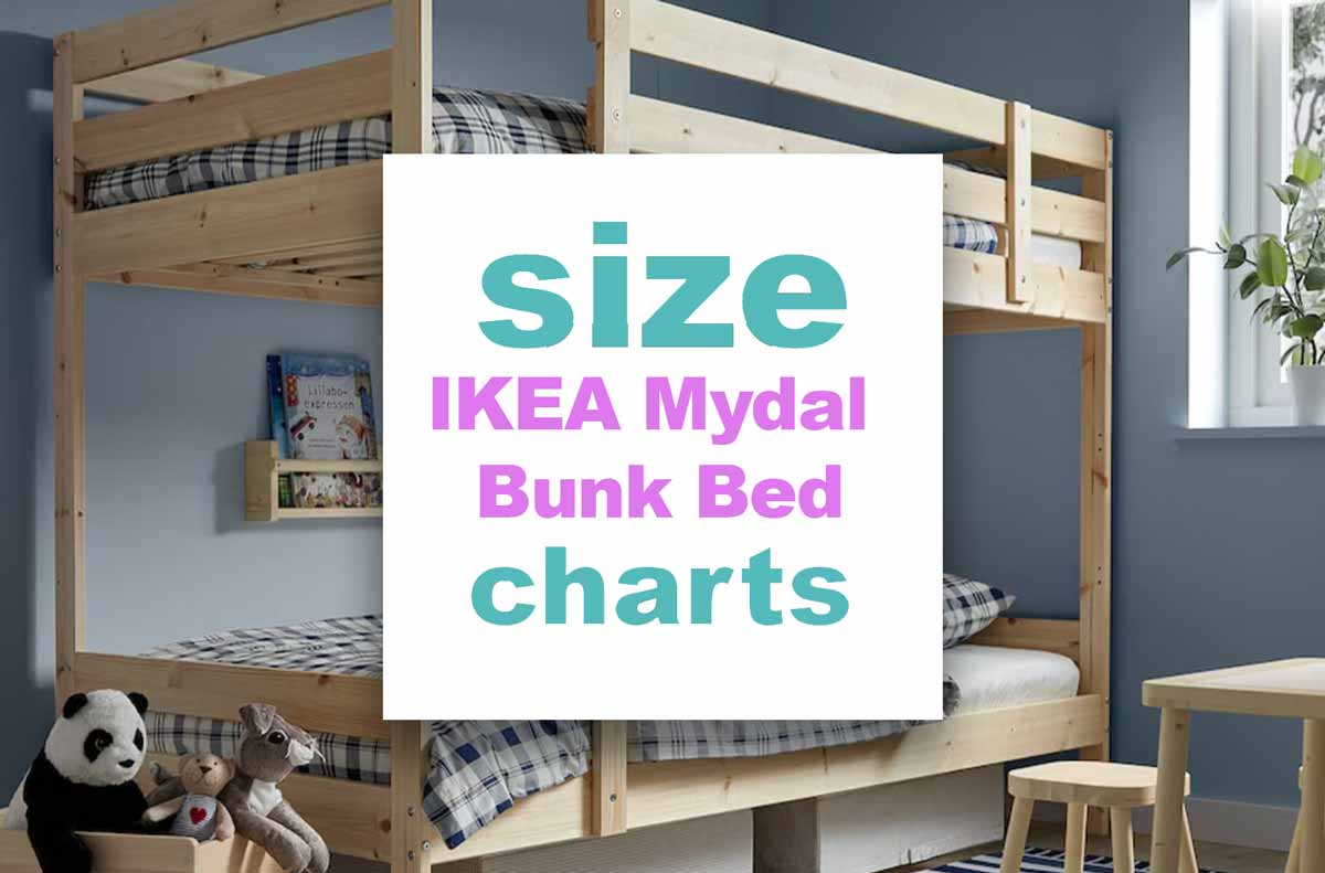 IKEA Mydal Bunk Bed Size Guide