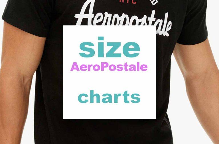 Aeropostale Mens Size Chart