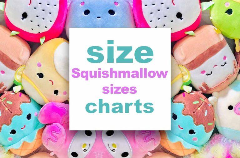 Squishmallow Size How many Different Sizes Are There?