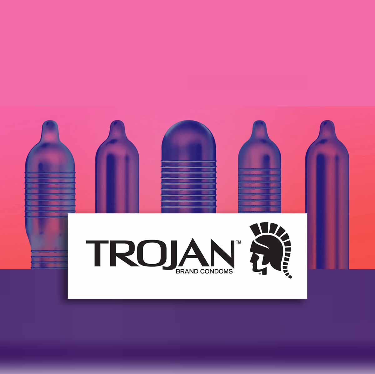 Trojan Condoms Size chart for each size and need