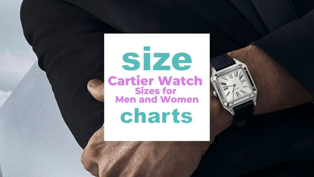 Cartier Watch Sizes for Men and Women size-charts.com