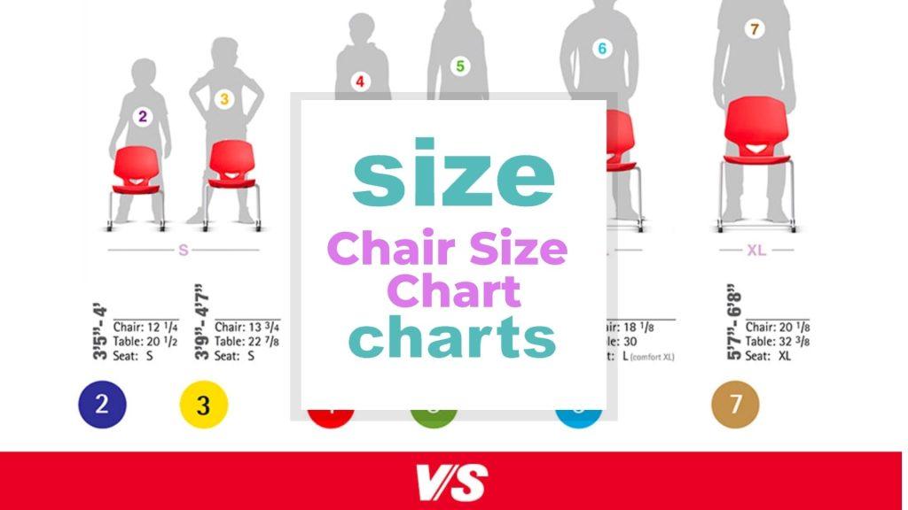 Chair Size Chart perfect fit size-charts.com