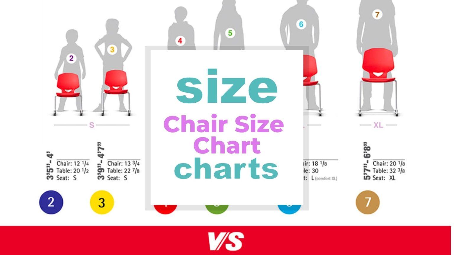 Chair Size Chart Find Your Perfect Fit! When size matters