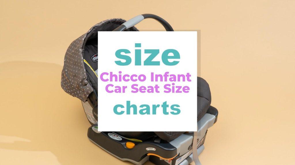 Chicco Infant Car Seat Size size-charts.com