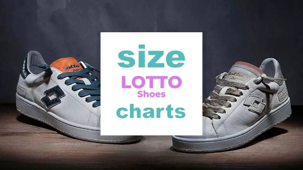 LOTTO Shoes Size for Adults and Kids size-charts.com