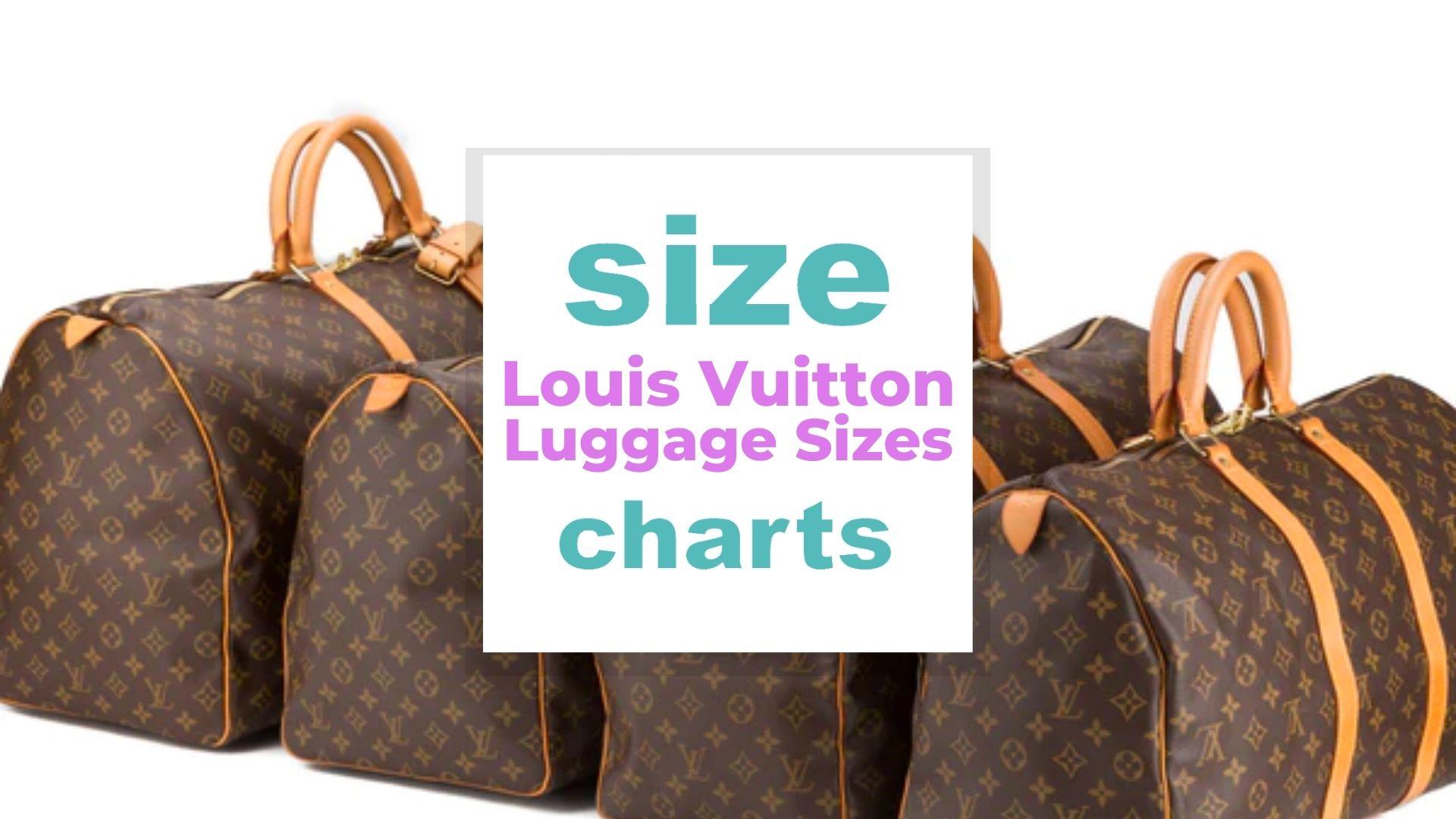 Cập nhật hơn 87 về louis vuitton size chart bag mới nhất cdgdbentre