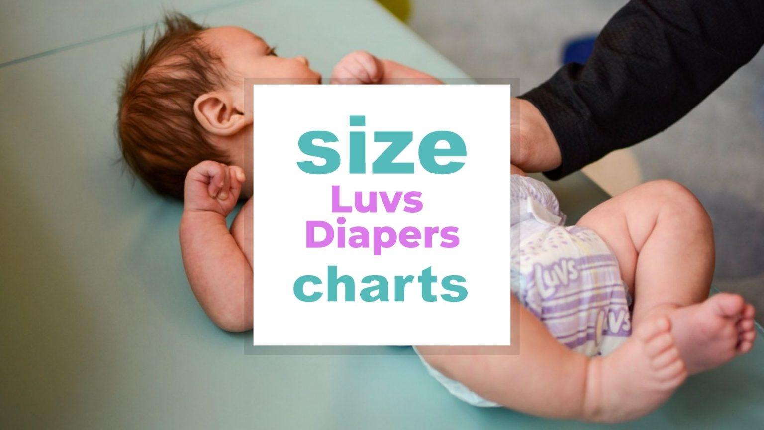 Luvs Diapers Size Charts for Babies