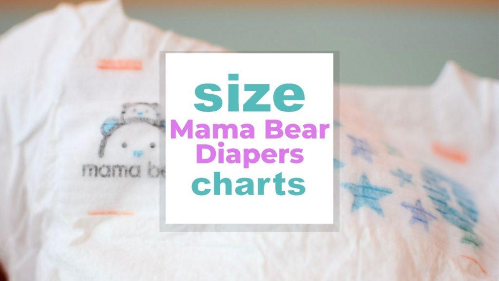 Mama Bear Size Chart of Diapers size-charts.com