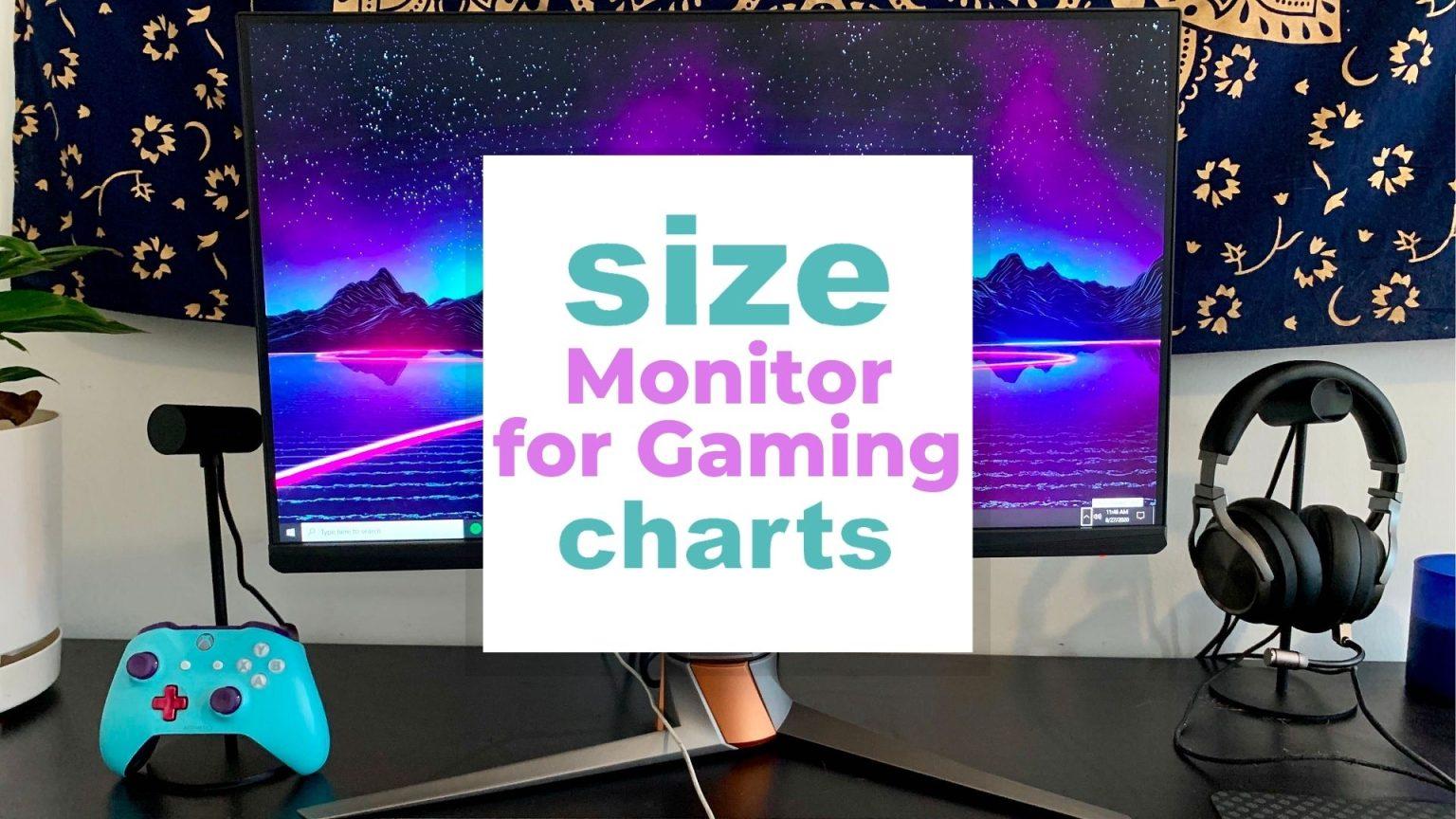 Monitor for Gaming What is the Best Size? When size matters