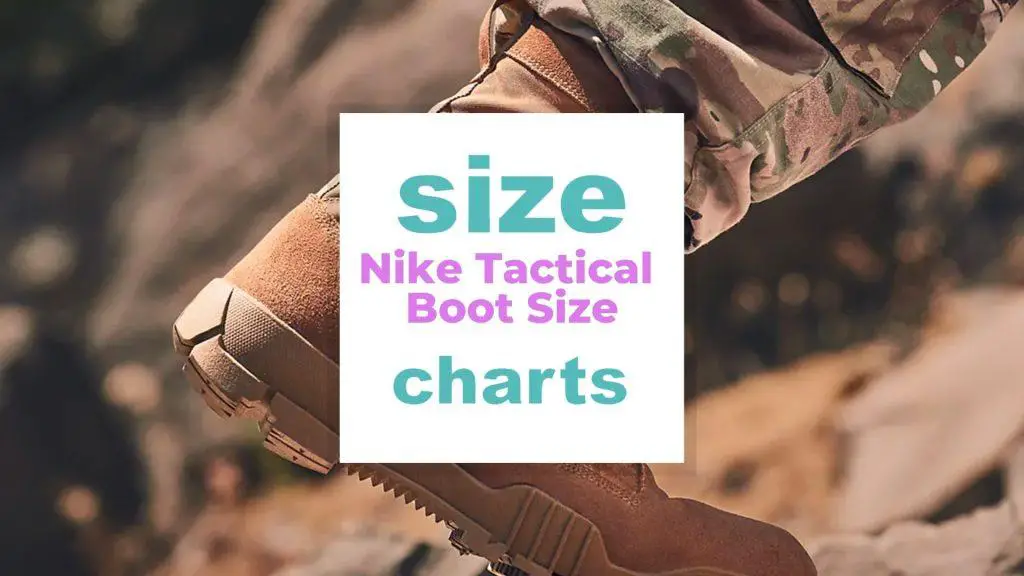Nike Tactical Boot Size size-charts.com