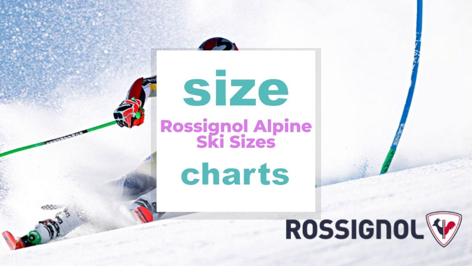 Rossignol Alpine Ski Sizes