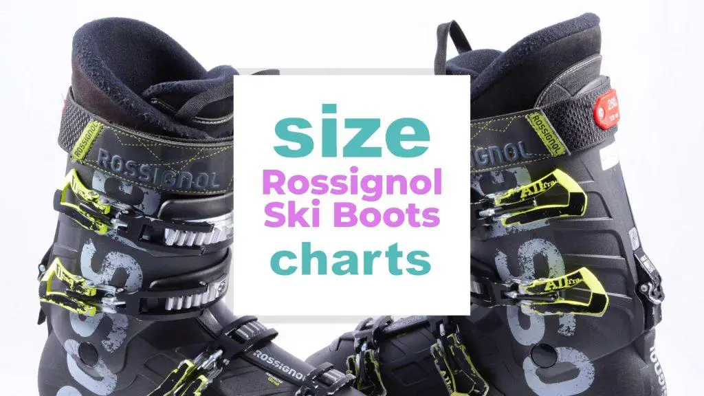 Rossignol Ski Boots Sizes for Adults and Kids size-charts.com