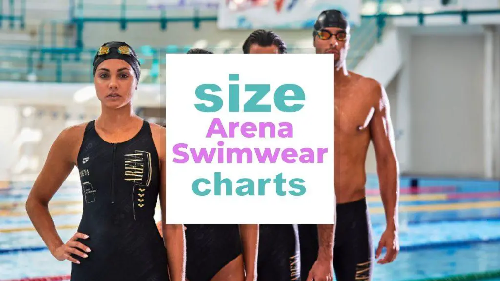 Arena Swimwear Sizes for Adults and Kids size-charts.com