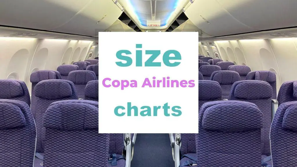 Copa Airlines Sizes: Luggage, Seats size-charts.com