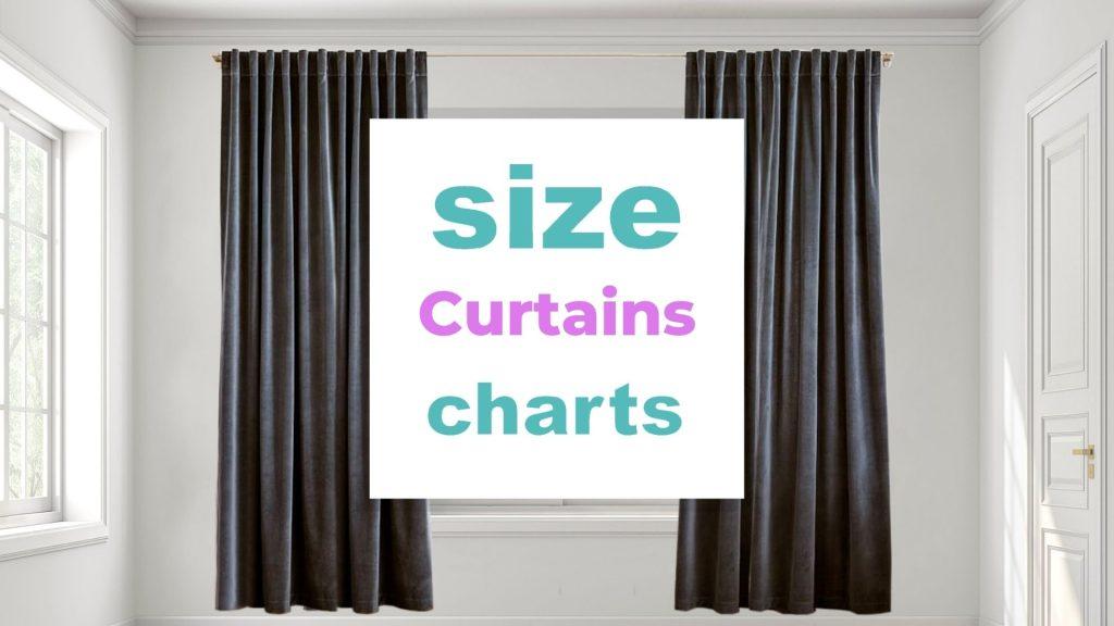 Curtain Size Guide size-charts.com