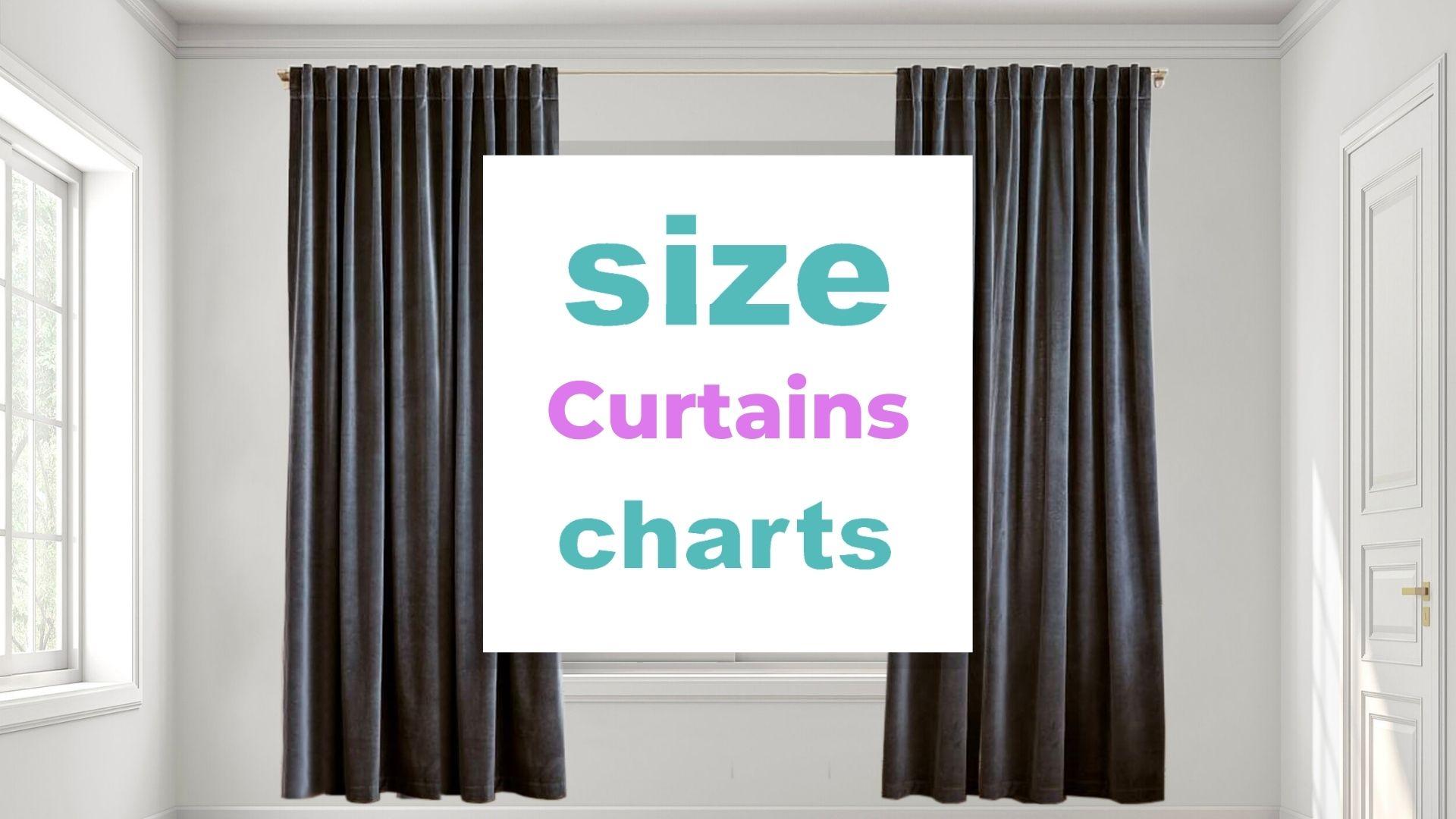 Curtain Size Guide - Size-Charts.com - When size matters