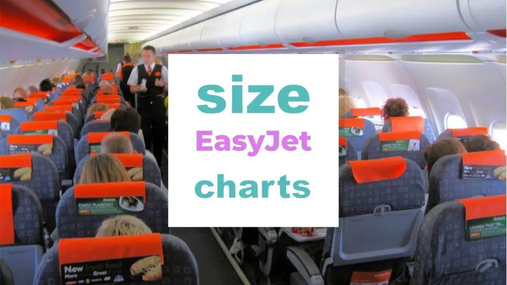 EasyJet Sizes: Luggage, Seats... size-charts.com