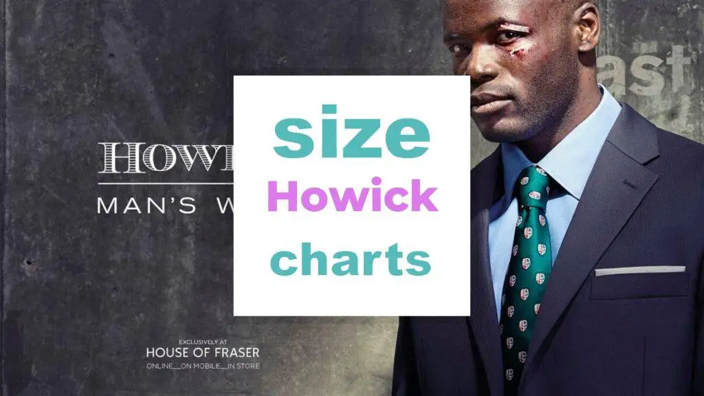 Howick Size Charts size-charts.com