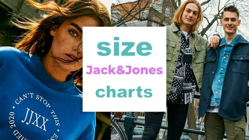 Jack & Jones Size Charts size-charts.com