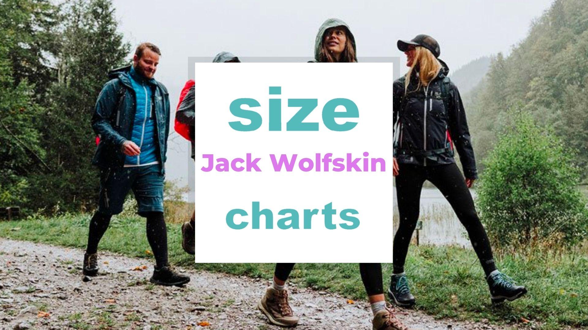 Jack Wolfskin Size Charts When size matters