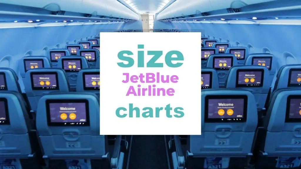 JetBlue Airline Sizes: Luggage, Seats size-charts.com