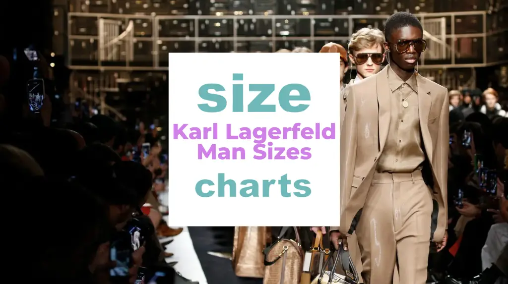 Karl Lagerfeld Man Sizes size-charts.com