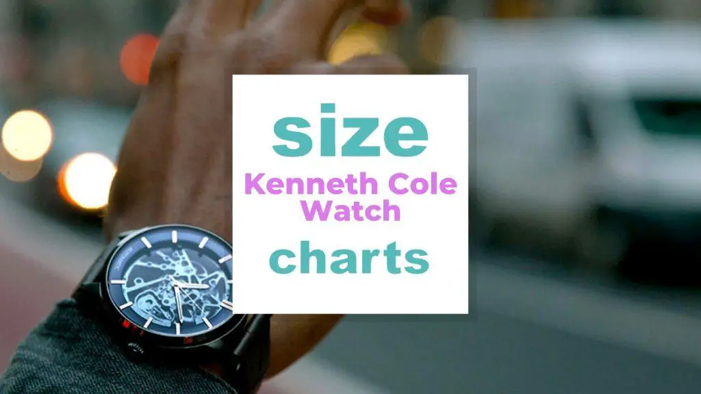 Kenneth Cole Watch Sizes size-charts.com