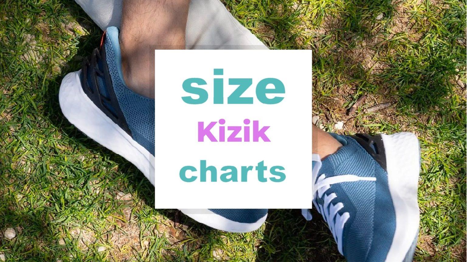 Kizik Size Charts