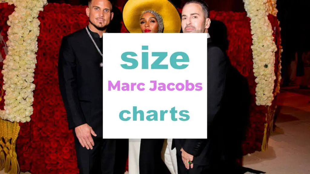 Marc Jacobs Size Charts size-charts.com