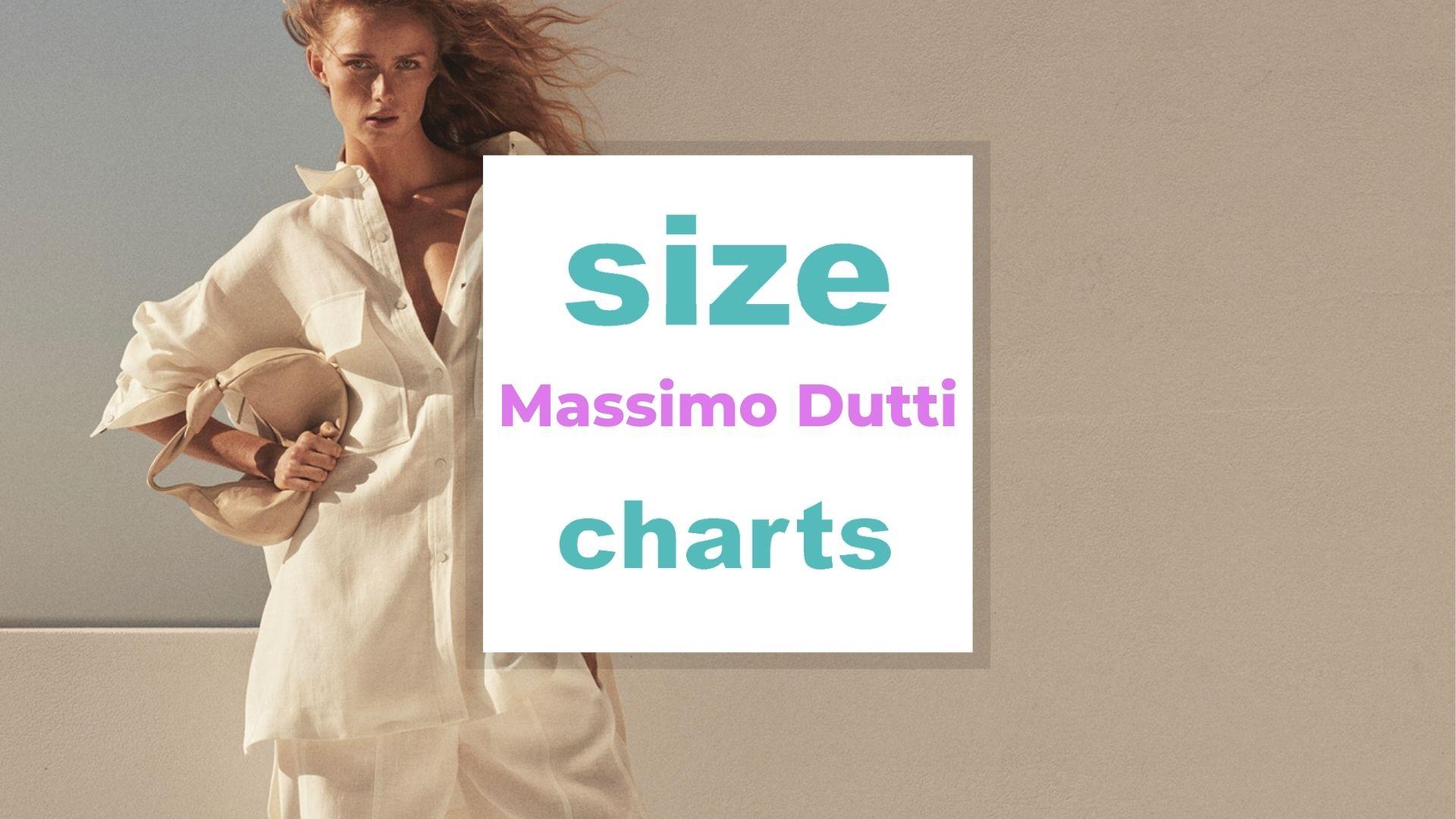 Massimo Dutti Sizing Chart