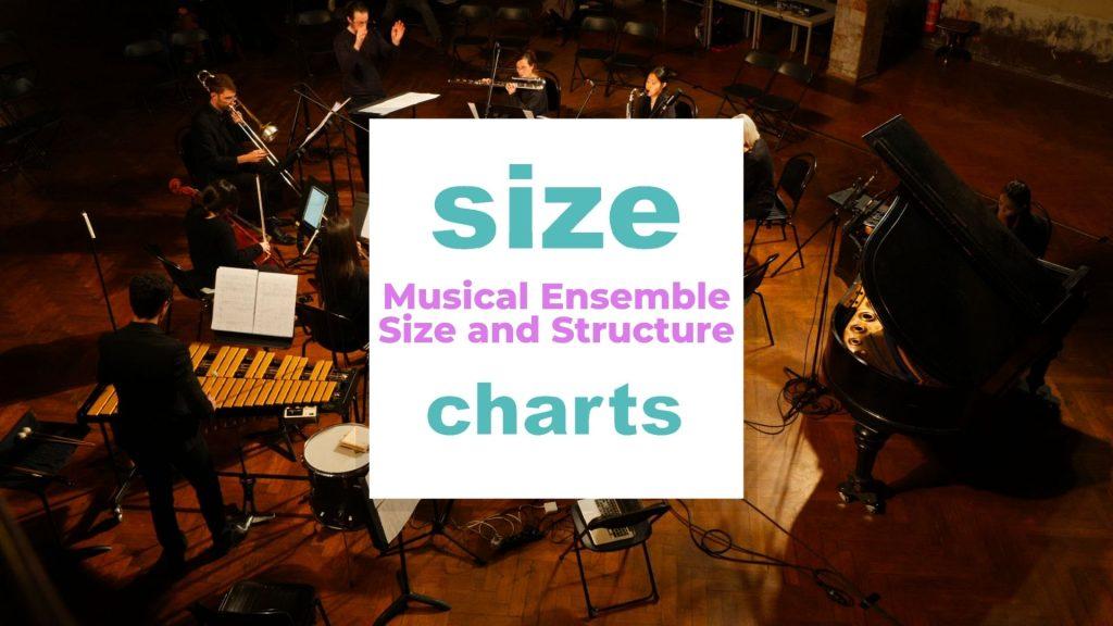 Musical Ensemble Size and Structure size-charts.com