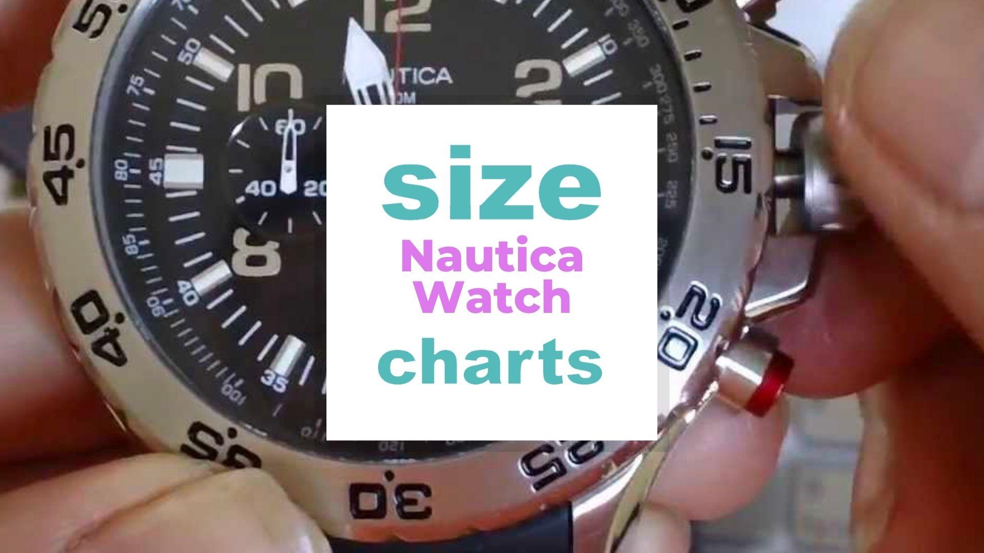 Nautica Watch Sizes and Specifications When size