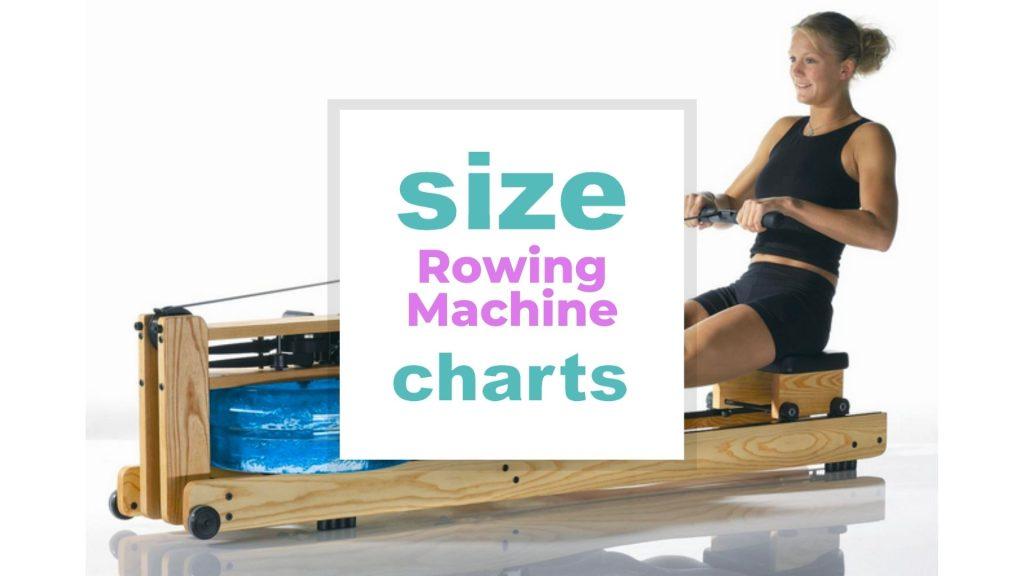 Rowing Machine Sizes and Types size-charts.com