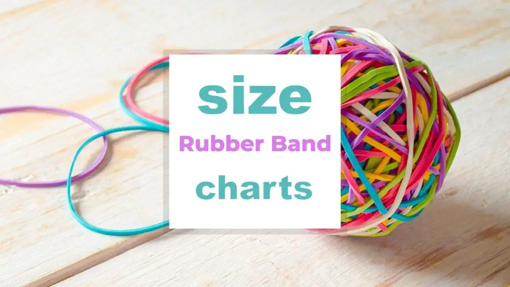 Rubber Band Size Chart size-charts.com