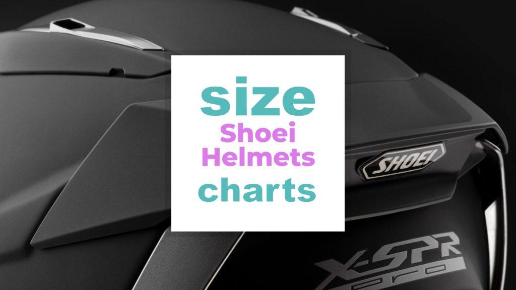 Shoei Helmets Sizes size-charts.com