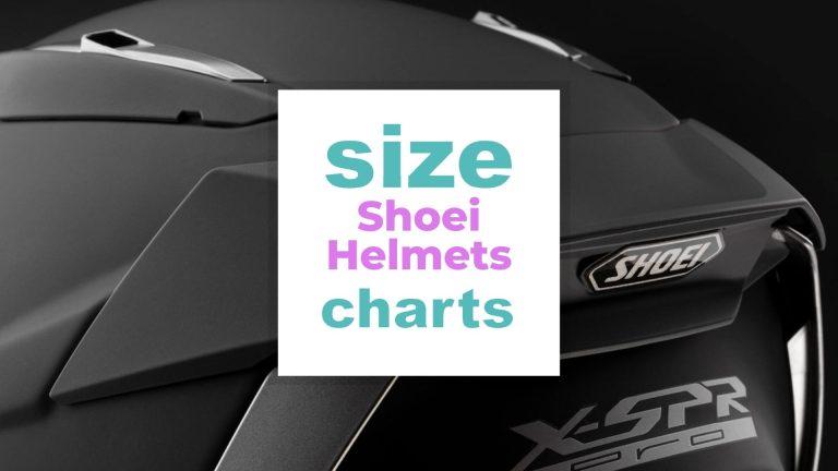 Shoei Helmets Sizes - Size-Charts.com - When size matters