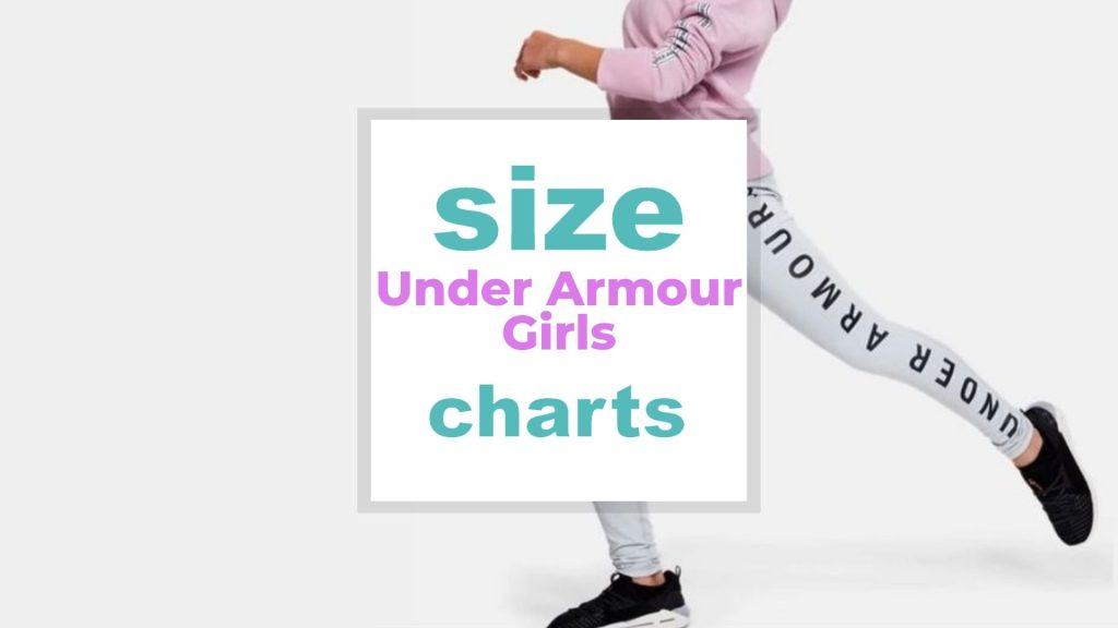 Under Armour Girls' Size Charts size-charts.com